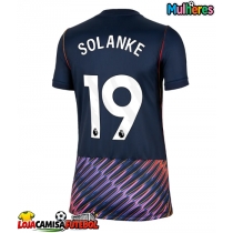 Camisa de Futebol Tottenham Hotspur Dominic Solanke #19 Equipamento Secundário Mulheres 2026-27 Manga Curta